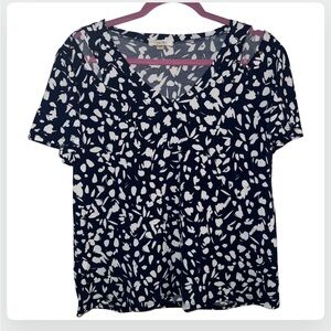 Como Blu Womens Blouse Size L